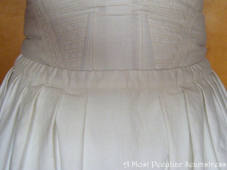 corded petticoat waist